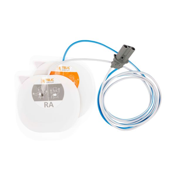 Electrodo para desfibrilación Desfi-Dormo EDC-P120 pediátrico. Caja de 10 unidades.