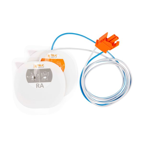 Electrodo para desfibrilación Desfi-Dormo EDC-P140 pediátrico. Caja de 10 unidades.