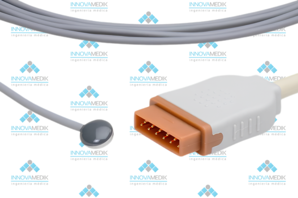 Sonda de temperatura reutilizable compatible con GE Healthcare > Marquette