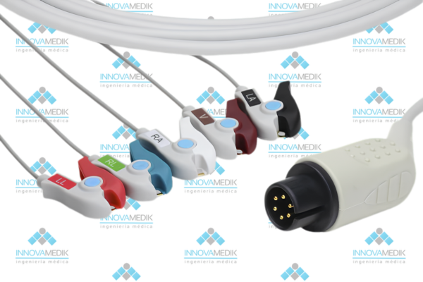 Cable ECG de Conexión Directa con AAMI