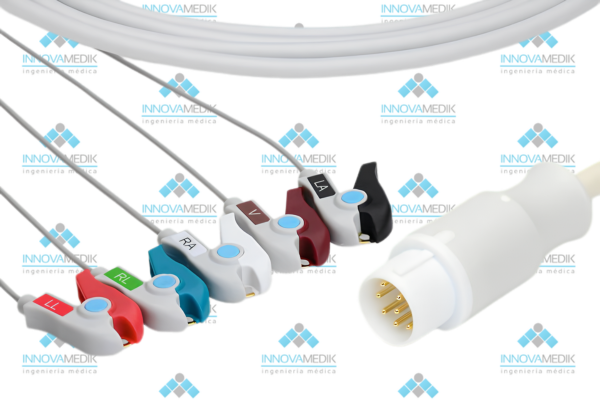Cable ECG de conexión directa con Mennen