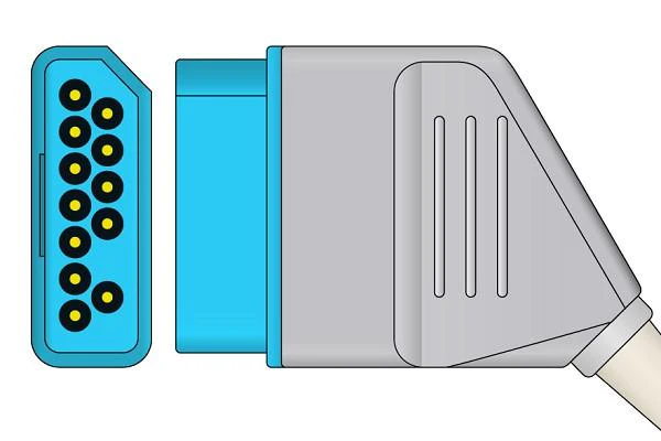 Cable ECG de conexión directa compatible con Nihon Kohden - Image 2