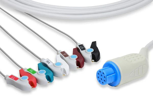 Cable ECG de conexión directa con Datex Ohmeda