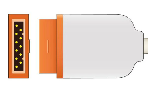 Adaptador de Temperatura compatible con GE Healthcare >Marquette - 2016998-001 - Image 2
