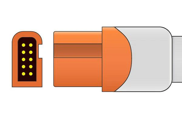 Sonda de temperatura reutilizable compatible con Spacelabs
