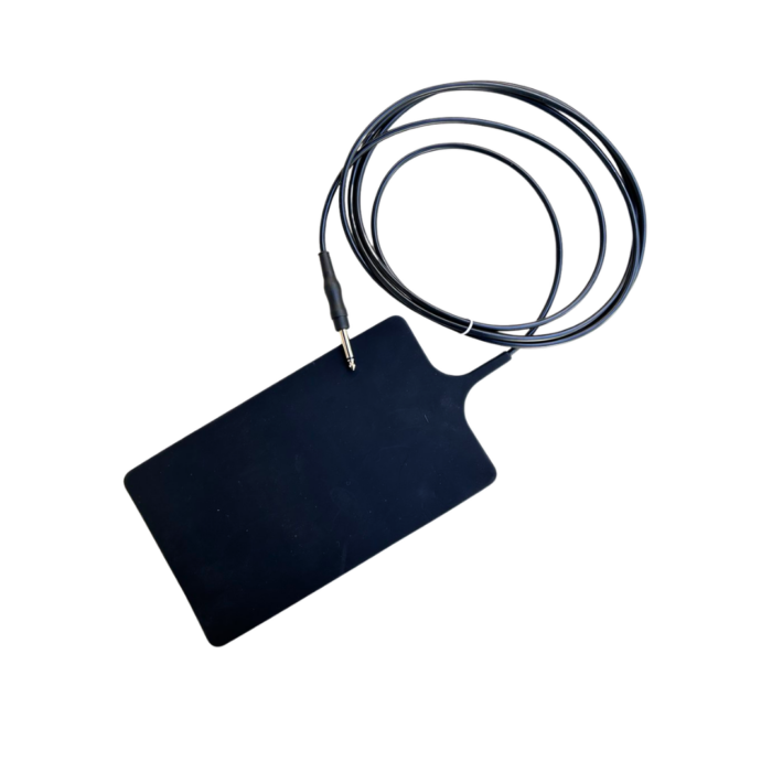 Placa de electrocirugía reutilizable Monopolar con cable conector banana
