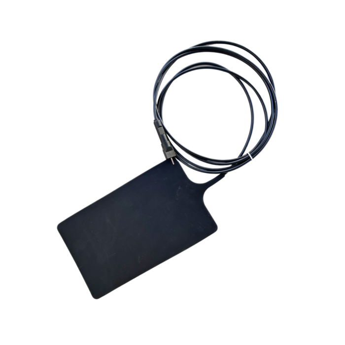 Placa de electrocirugía reutilizable Monopolar con cable conector REM